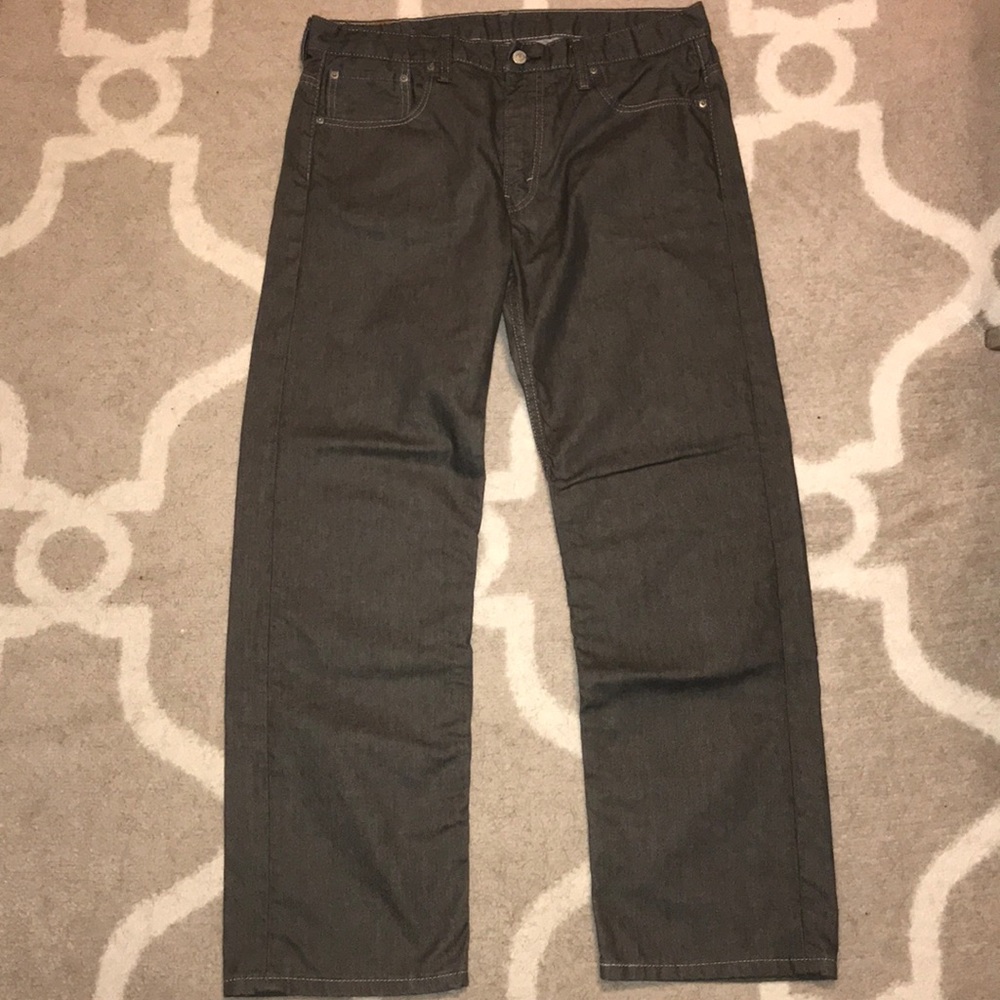 Men’s Levi 569 Gray Jeans